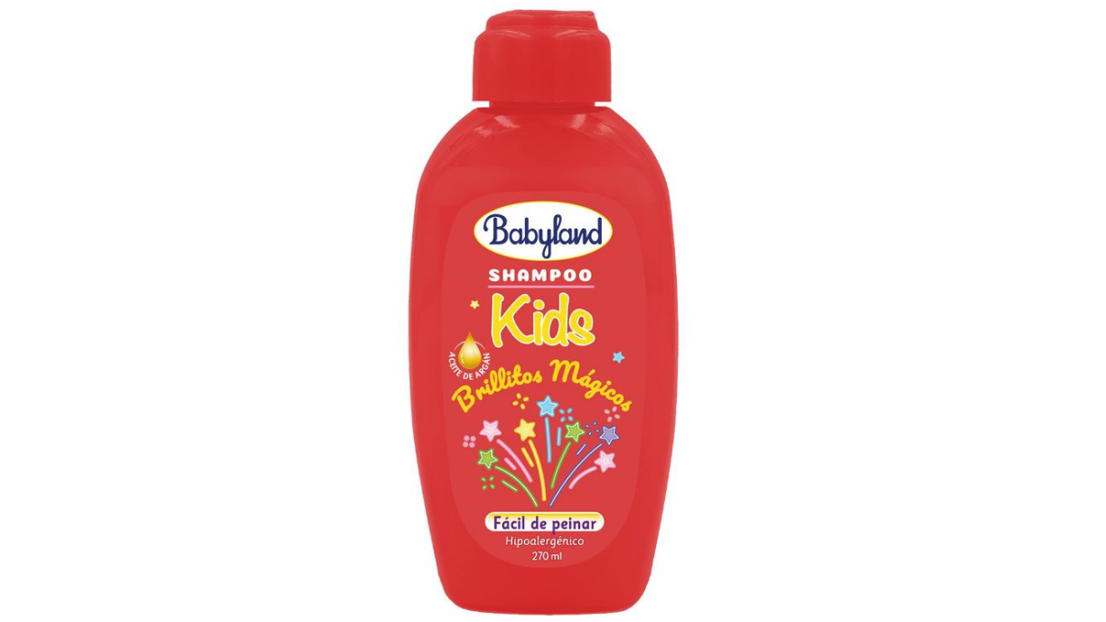 BABYLAND SHAMPOO KIDS BRILLITOS ARGAN HIPOALERGENICO X 270 ML