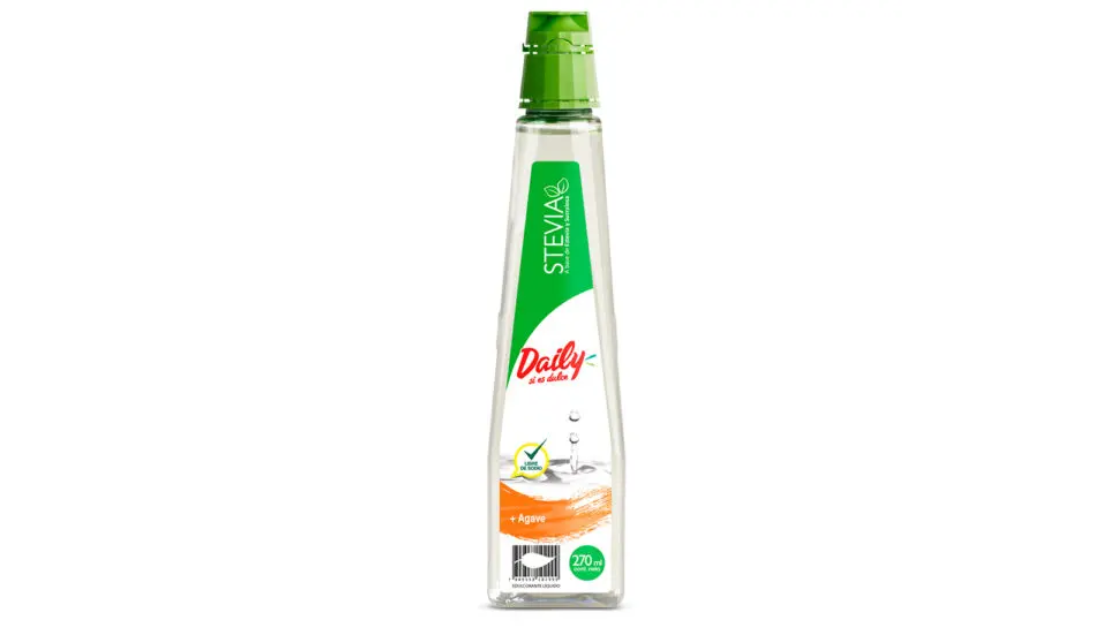 DAILY STEVIA ENDULZANTE SUCRALOSA + AGAVE X 270 ML