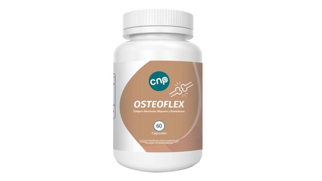OSTEOFLEX COLAGENO HIDROLIZADO MAGNESIO Y CHUCHUHUASI X 60 CAPSULAS CNP 