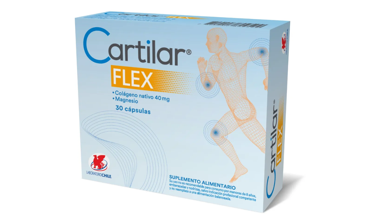 CARTILAR FLEX COLAGENO NATIVO 40MG X 30 CAPSULAS