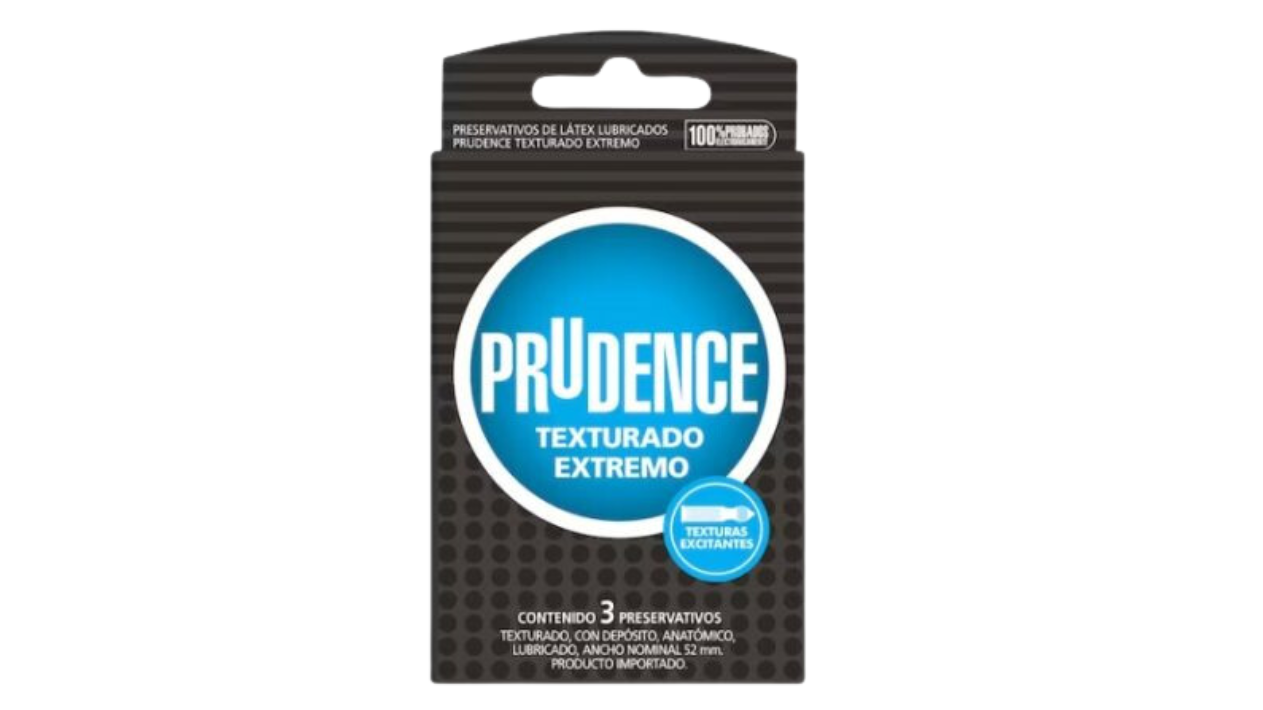 PRESERVATIVOS PRUDENCE TEXTURADO EXTREMO CONDON X 3