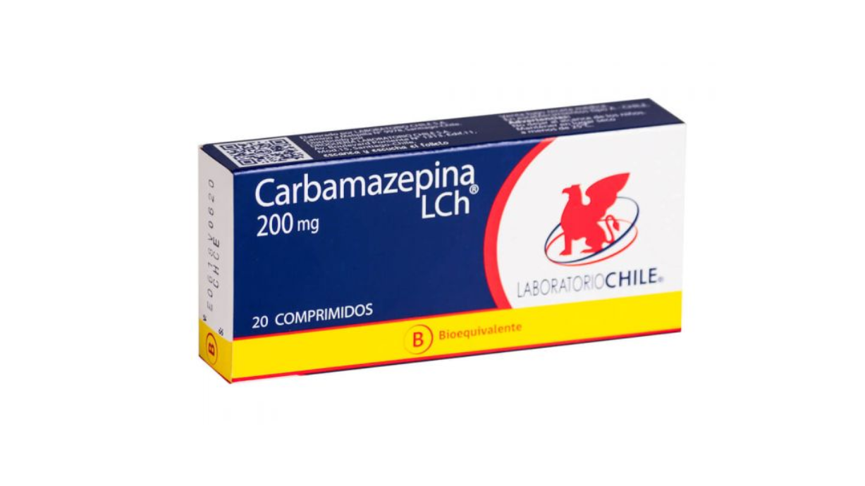 CARBAMAZEPINA 200 MG X 20 COMPRIMIDOS