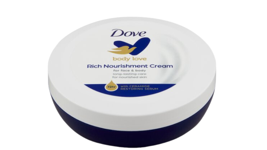 DOVE CREMA ROSTRO CUERPO BODY LOVE RECUPERACION INTENSIVA X 150 ML