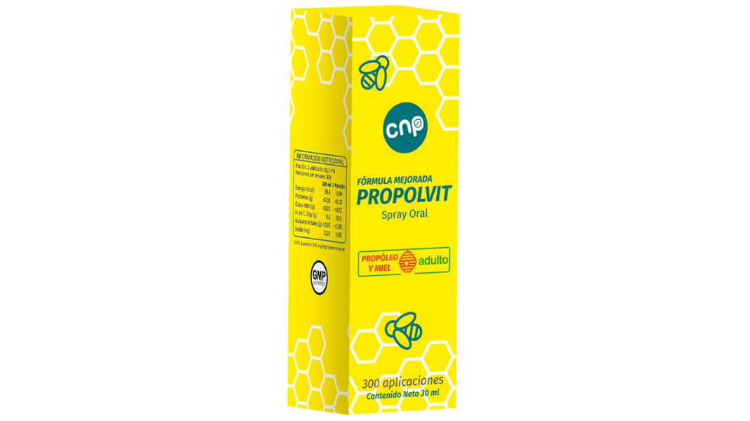 PROPOLVIT PROPOLEO MIEL SPRAY ORAL ADULTO X 30 ML CNP