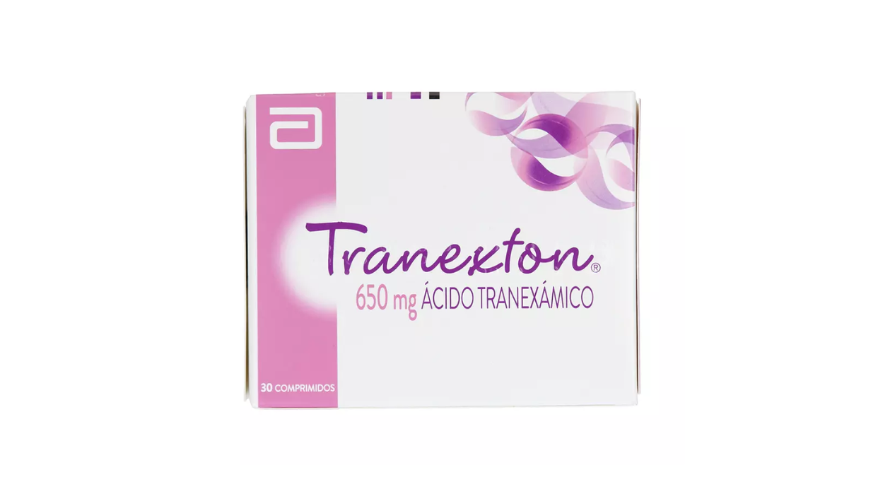 ABBOTT TRANEXTON ACIDO TRANEXAMICO 650 MG X 30 COMPRIMIDOS 