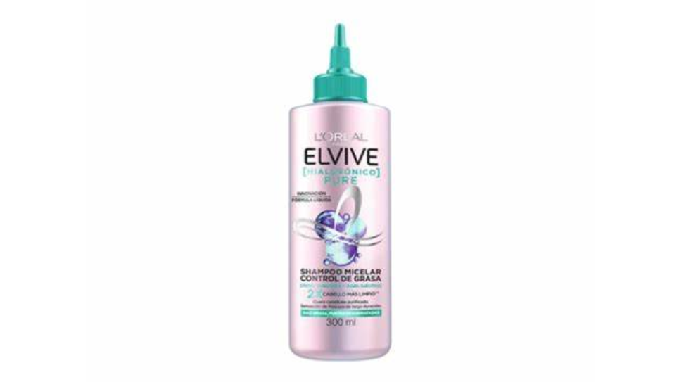 ELVIVE PARIS SHAMPOO MICELAR CONTROL DE GRASA X 300 ML LOREAL