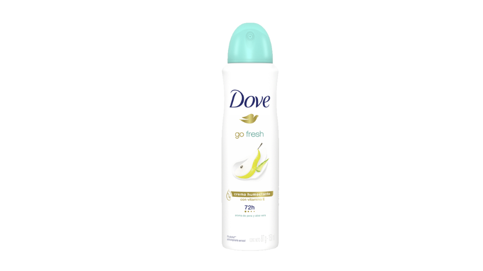 DOVE GO FRESH DESODORANTE 72 HR PERA ALOE VERA X 150 ML 