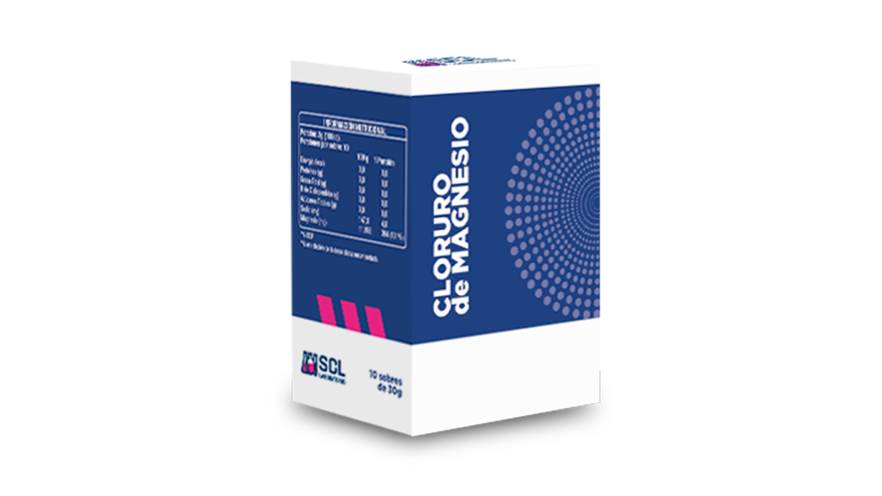 CLORURO DE MAGNESIO POLVO PARA SOLUCION ORAL 30 GRAMOS X 10 SOBRES