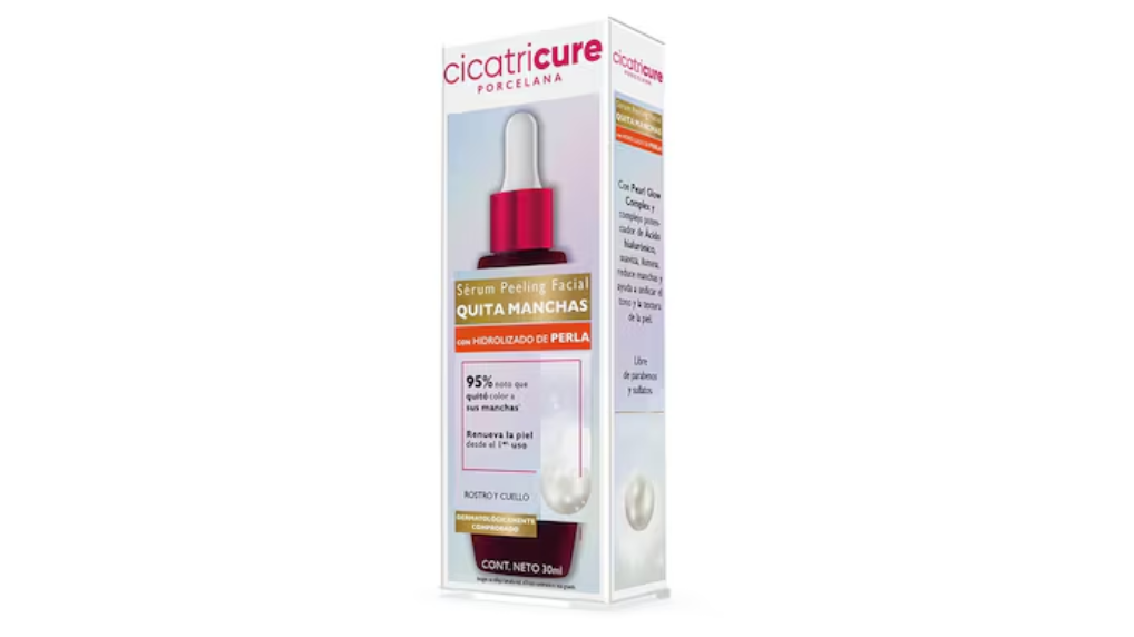 CICATRICURE PORCELANA SERUM PEELING FACIAL ANTI MACHAS X 30 ML 