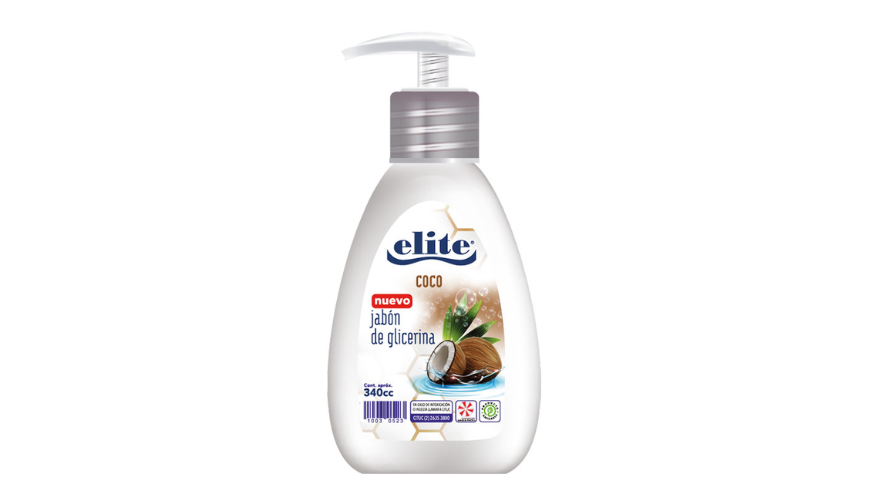 ELITE COCO JABON DE GLICERINA X 340 CC