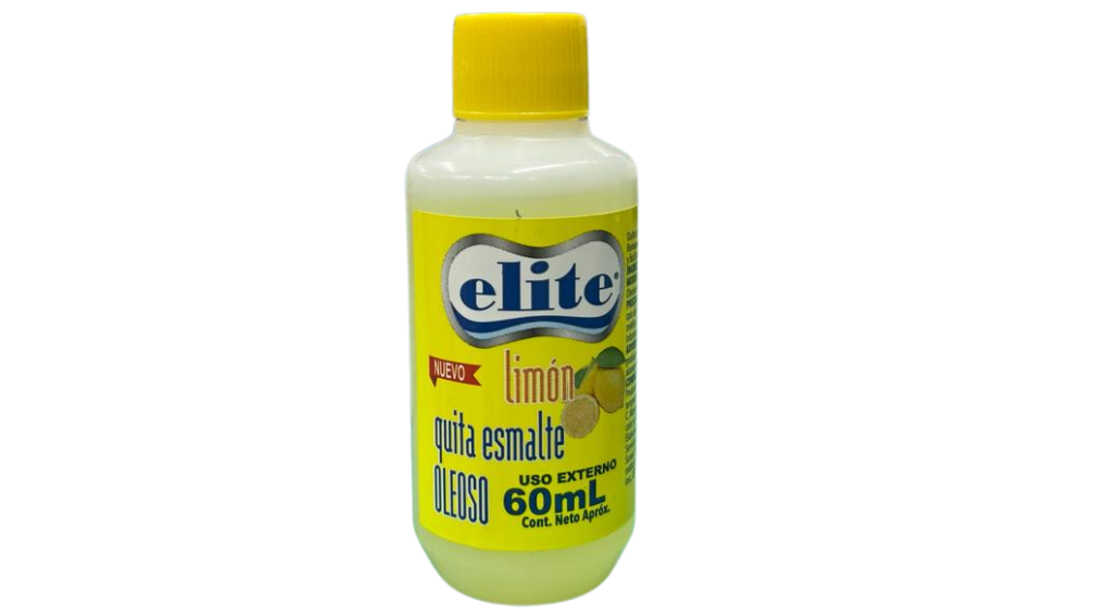 ELITE QUITA ESMALTE OLEOSO LIMON X 60 ML