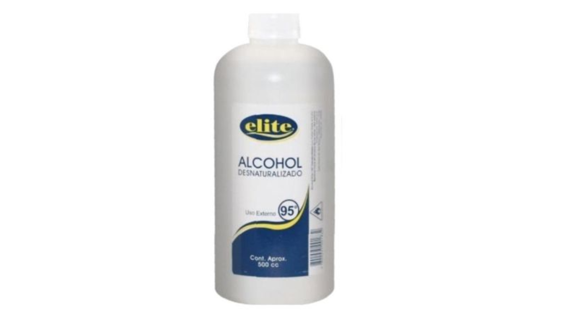 ELITE ALCOHOL DESNATURALIZADO 95 X 500 CC