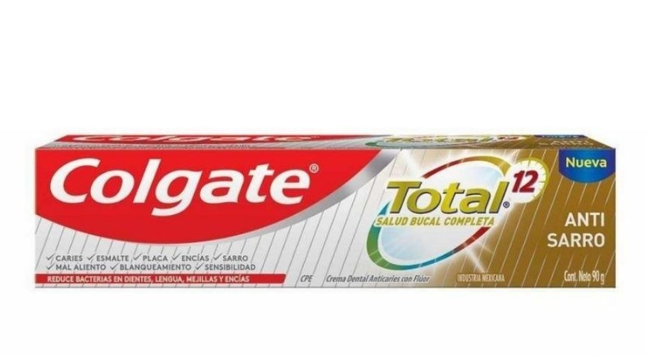 COLGATE TOTAL 12 ANTI SARRO X 90 GRAMOS
