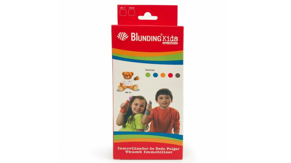 BLUNDING KIDS INMOVILIZADOR DE DEDO SIN LATEX TALLA 12-14 X 1 UNIDAD
