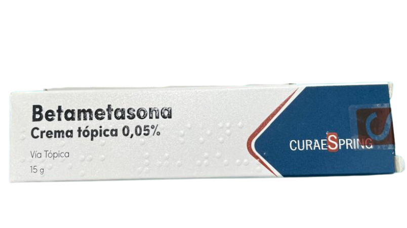 BETAMETASONA 0,05 CREMA TOPICA X 15 GRAMOS