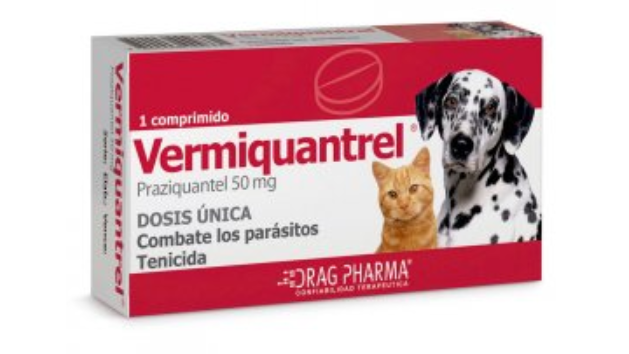VERMIQUANTREL PRAZIQUANTEL 50 MG X 1 COMPRIMIDO DRAG PHARMA