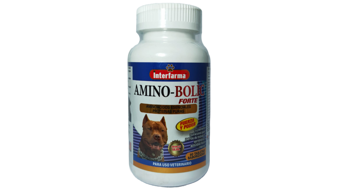 AMINO - BOLIC FORTE AMINOACIDOS ESENCIALES PROTEINAS PURAS X 60 TABLETAS