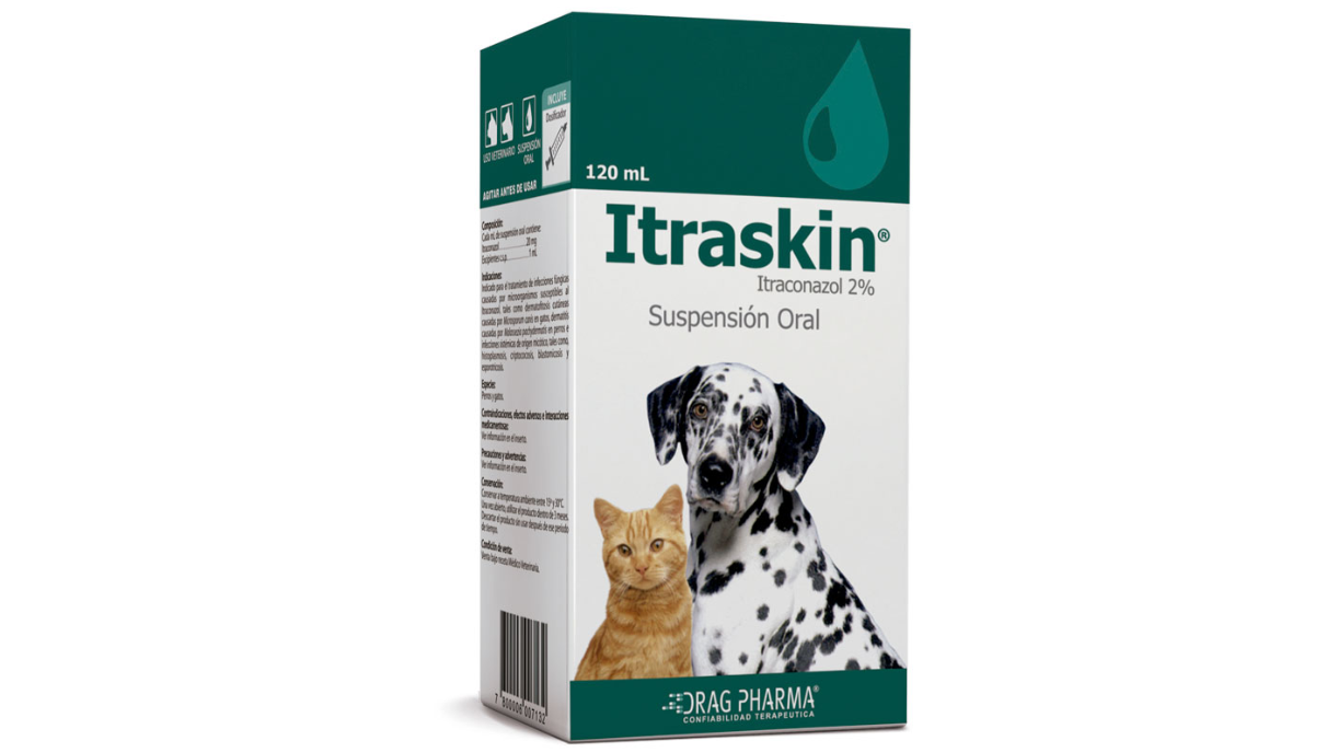 ITRASKIN ITRACONAZOL 2% SUSPENSION ORAL X 120 ML