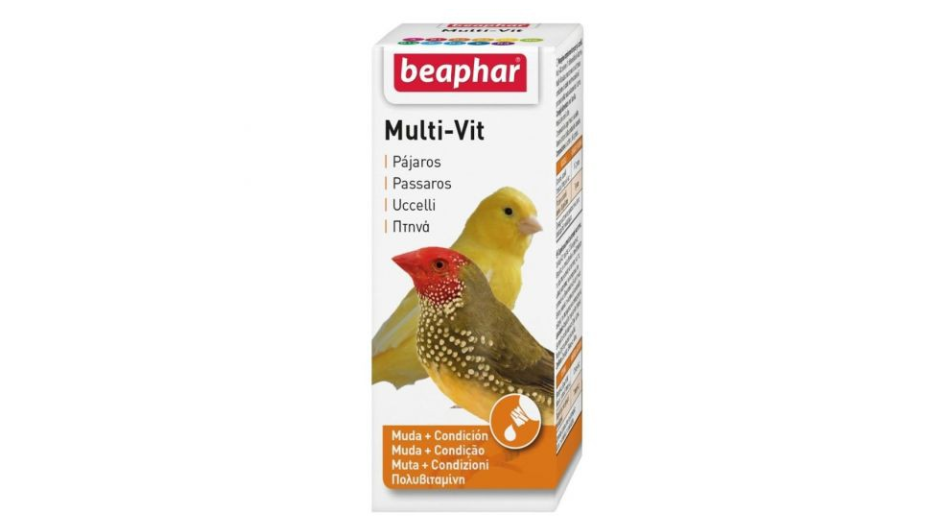 BEAPHAR MULTI-VIT PAJAROS X 20 ML
