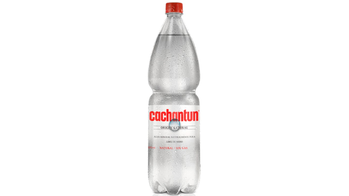 CACHANTUN AGUA MINERAL SIN GAS LIBRE DE SODIO X 600 ML
