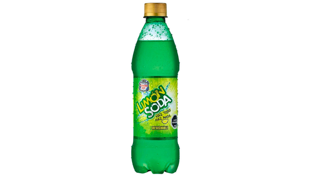 LIMON SODA BEBIDA AZUCARADA X 600 ML