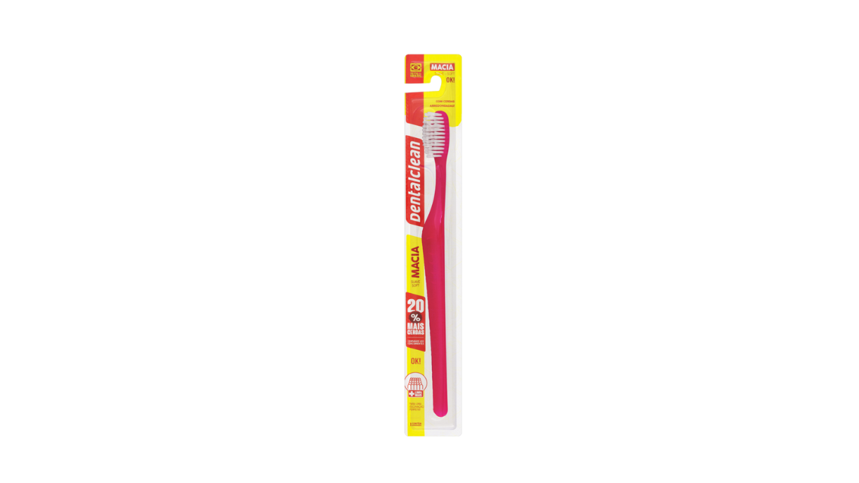 DENTALCLEAN CEPILLO DENTAL MAS CERDAS SUAVE UNIDAD