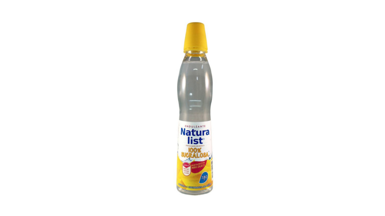 NATURA LIST ENDULZANTE 100% SUCRALOSA SIN GLUTEN X 180 ML