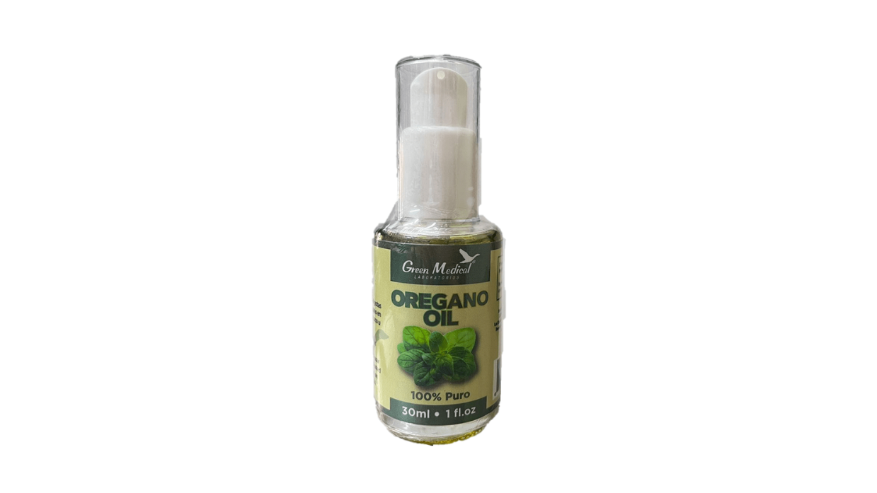 GREEN MEDICAL OREGANO OIL ACEITE DE OREGANO PURO X 30 ML