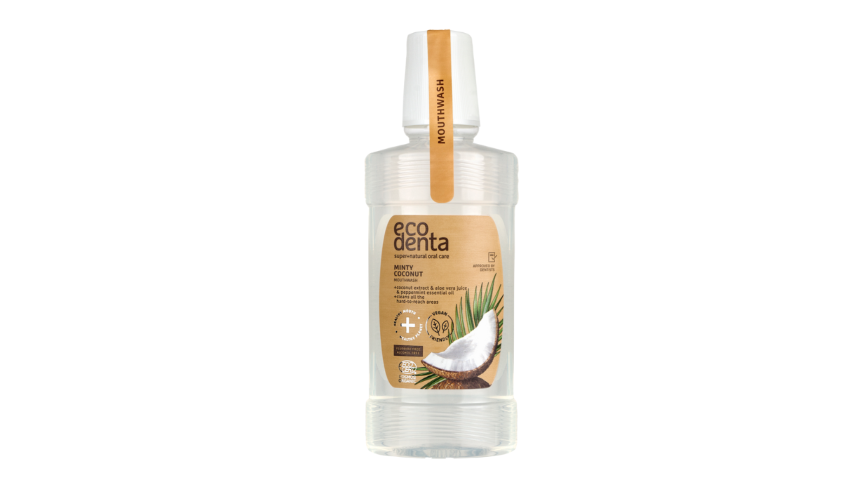 ECODENTA ENJUAGUE BUCAL VEGANO MENTA COCO X 250 ML
