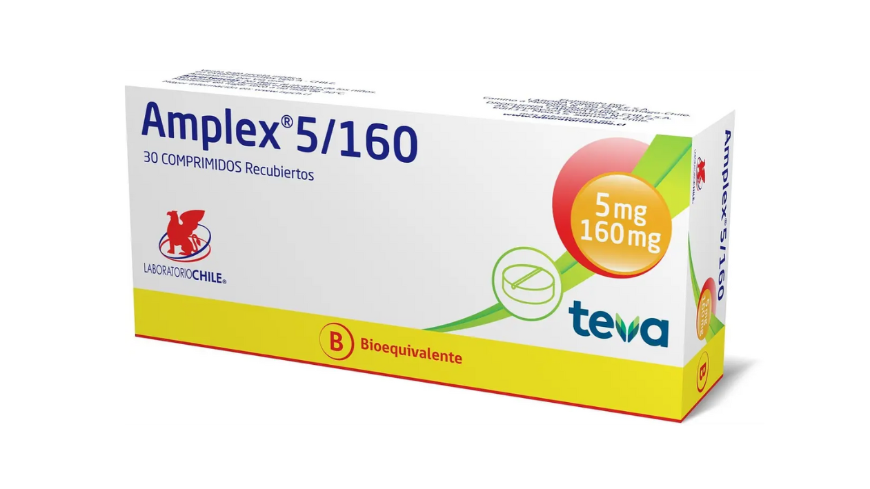 AMPLEX 5/160 AMLODIPINO VALSARTAN 5MG/160MG