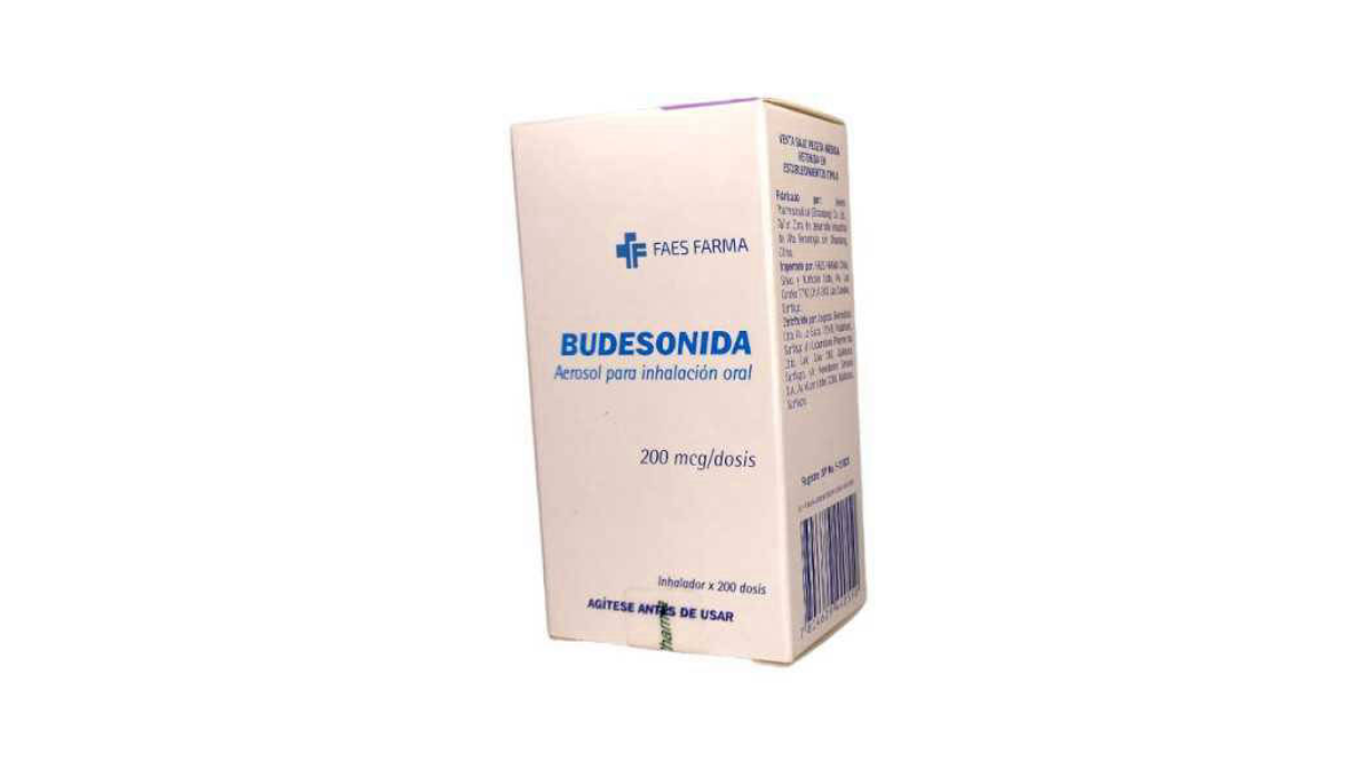 BUDESONIDA 200 MCG/DOSIS AEROSOL PARA INHALACION ORAL X 200 DOSIS