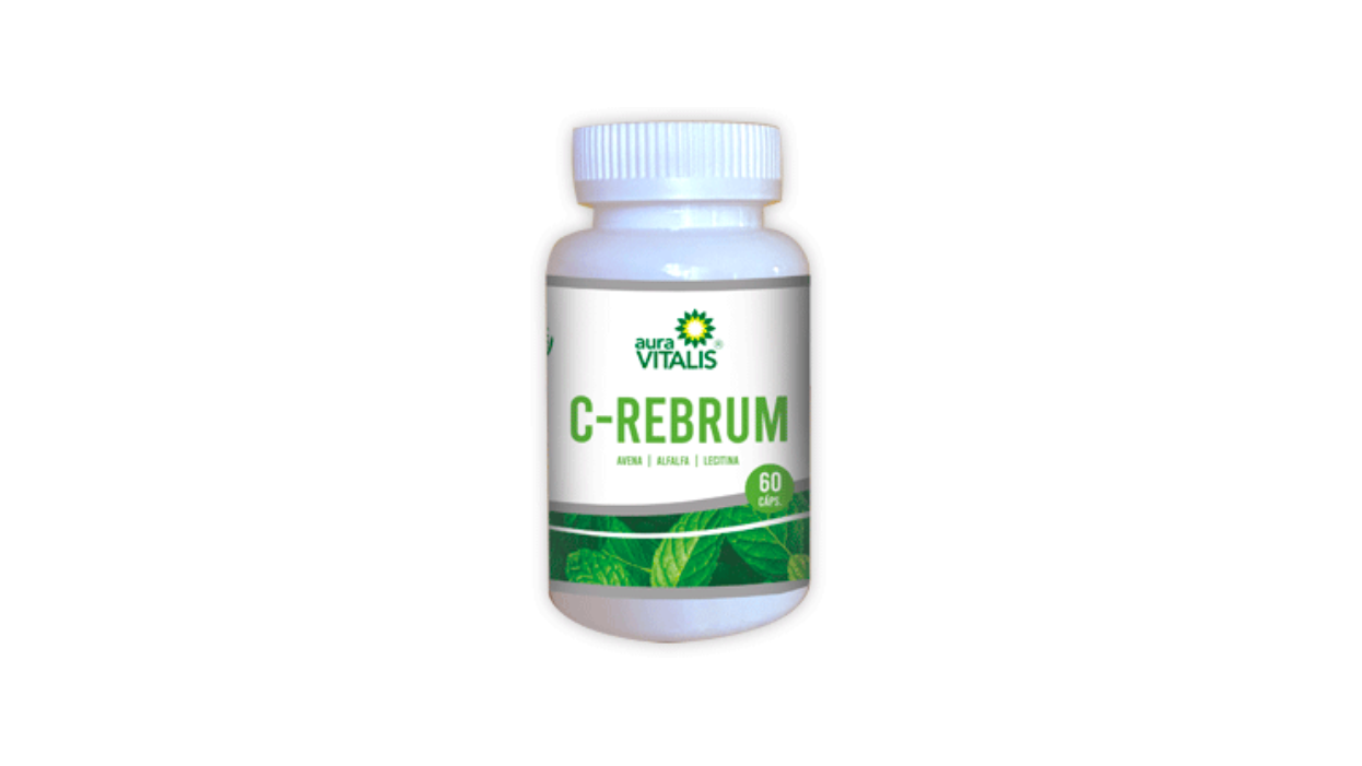 C-REBRUM LECITINA ALFALFA AVENA SUPLEMENTO ALIMENTARIO X 60 CAPSULAS AURA VITALIS