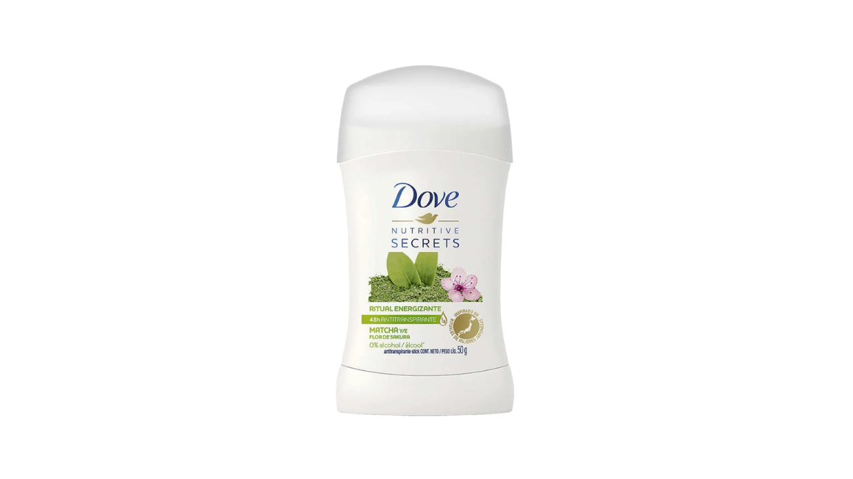 DOVE NUTRITIVE SECRETS RITUAL ENERGIZANTE ANTITRANSPIRANTE BARRA X 50 GRAMOS
