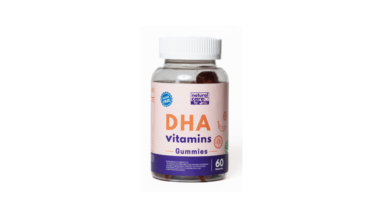 DHA VITAMINS ALGAS MARINAS SIN AZUCAR NATURALES X 60 GOMITAS FNL