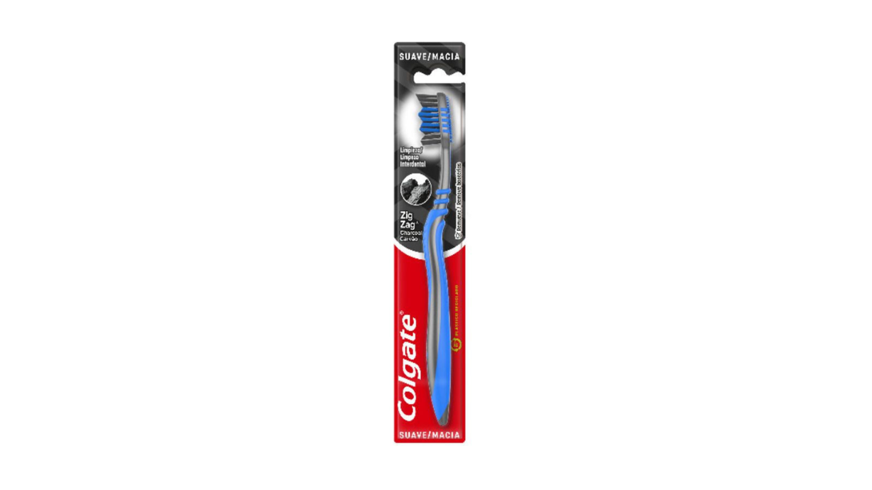 COLGATE CEPILLO DENTAL ZIGZAG CARBON SUAVE UNIDAD