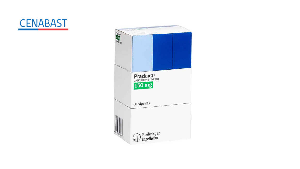 PRADAXA DABIGATRAN ETEXILATO 150 MG X 60 CAPSULAS [CENABAST]
