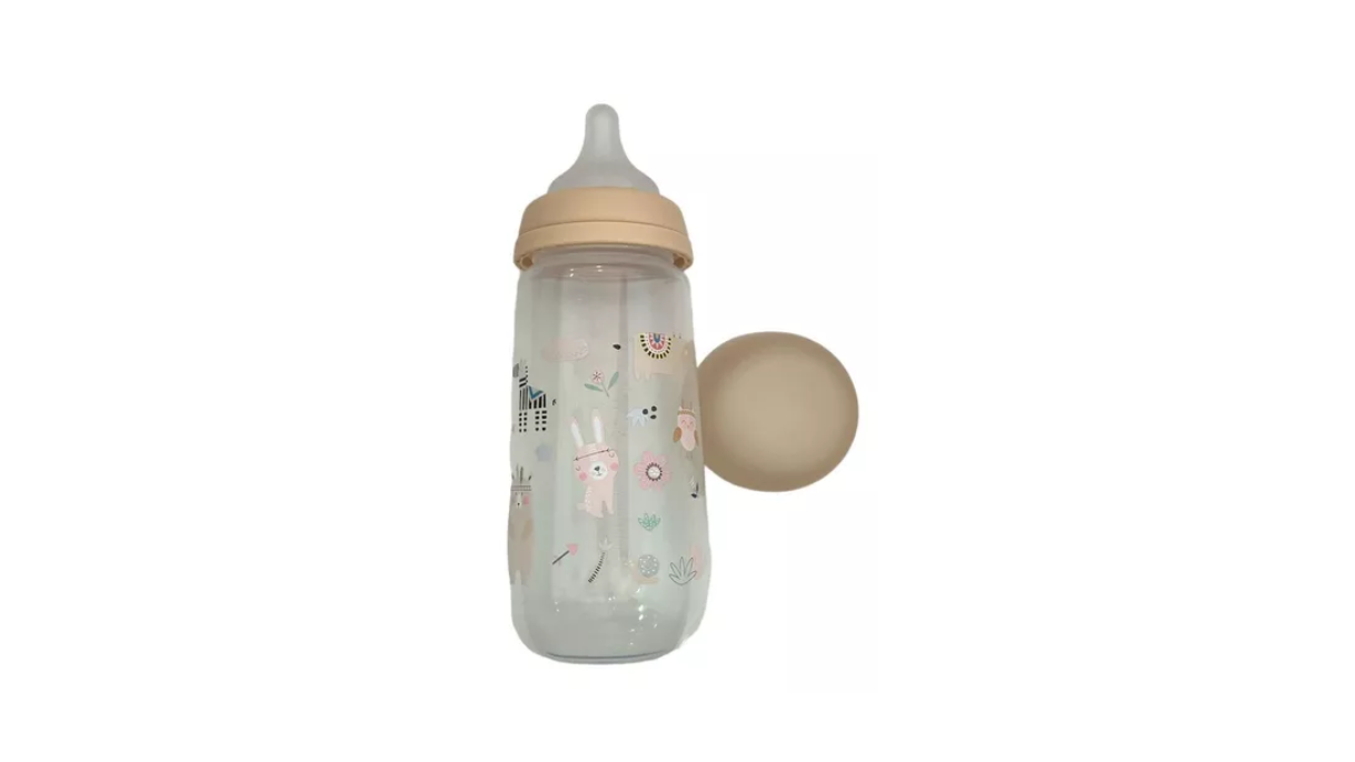 BEST HOUSE MAMADERA BOCA ANCHA 6+ MESES X 420 ML