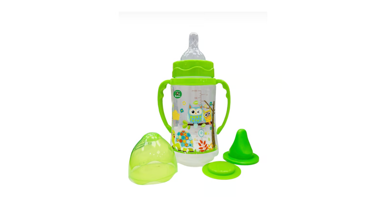 BEST HOUSE MAMADERA BOCA ANCHA BOQUILLA + CHUPETE X 330 ML