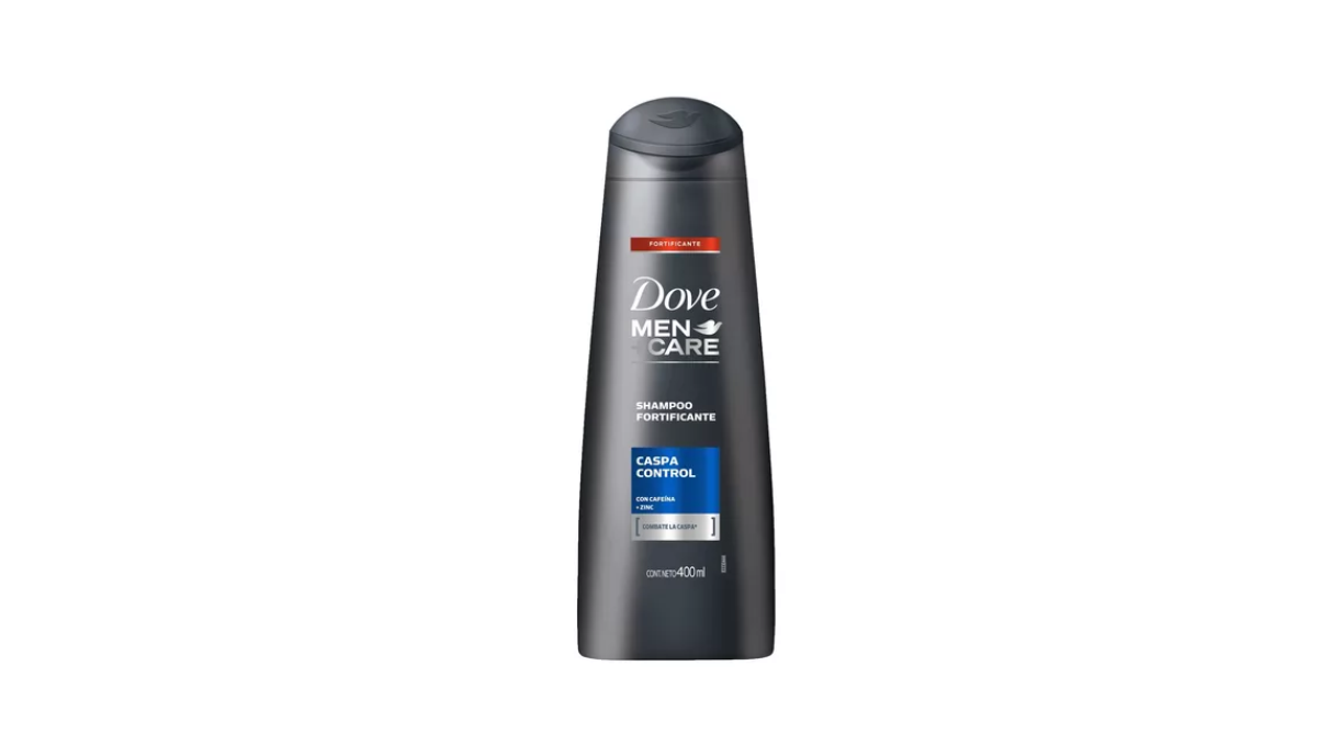 DOVE MEN SHAMPOO ANTICASPA + ACONDICIONADOR DOS EN UNO X 400 ML