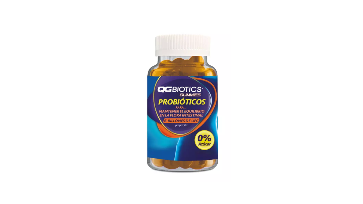 QG BIOTICS GUMMIES PROBIOTICOS BACILUS COAGULANS 6B UFC NARANJA X 60 GOMITAS