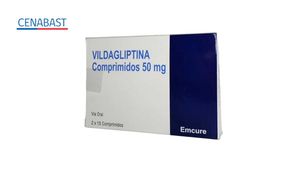 VILDAGLIPTINA 50 MG X 30 COMPRIMIDOS [CENABAST]
