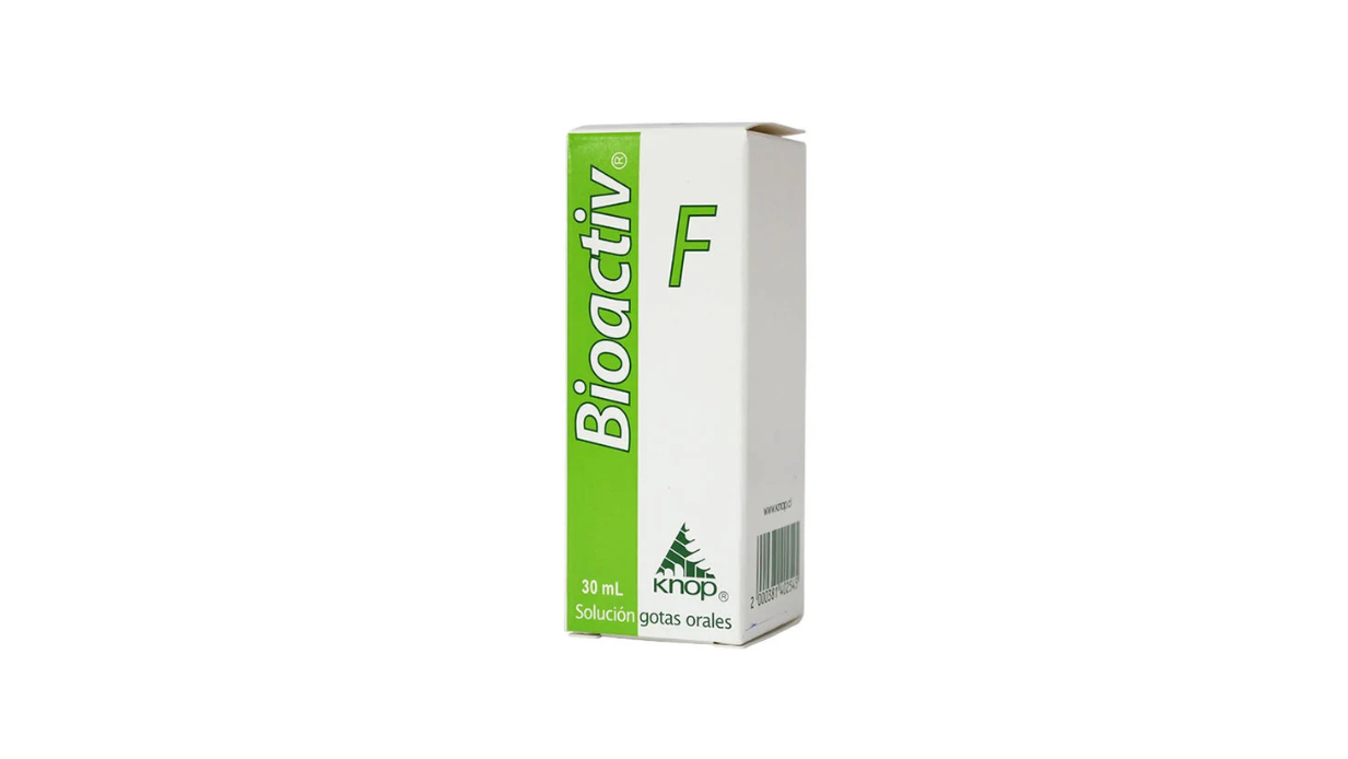 BIOACTIV F SOLUCION PARA GOTAS ORALES X 30 ML
