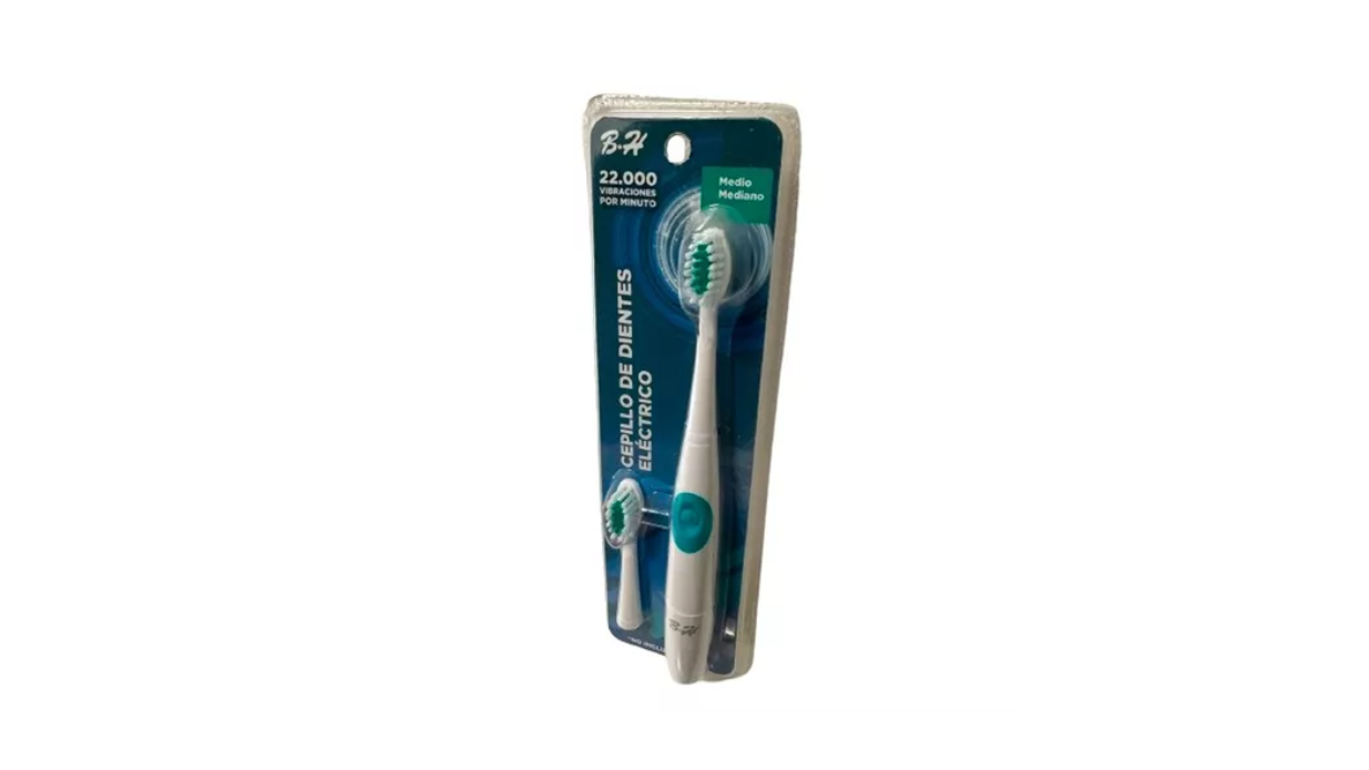 BEST HOUSE CEPILLO DE DIENTES ELECTRICO A PILAS INFANTIL MEDIO 22000 VIBRACIONES