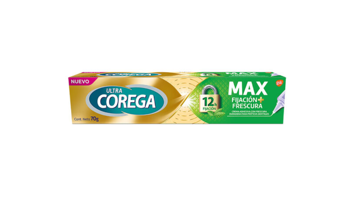 COREGA ULTRA MAX FIJACION FRESCURA X 70 GRAMOS GSK