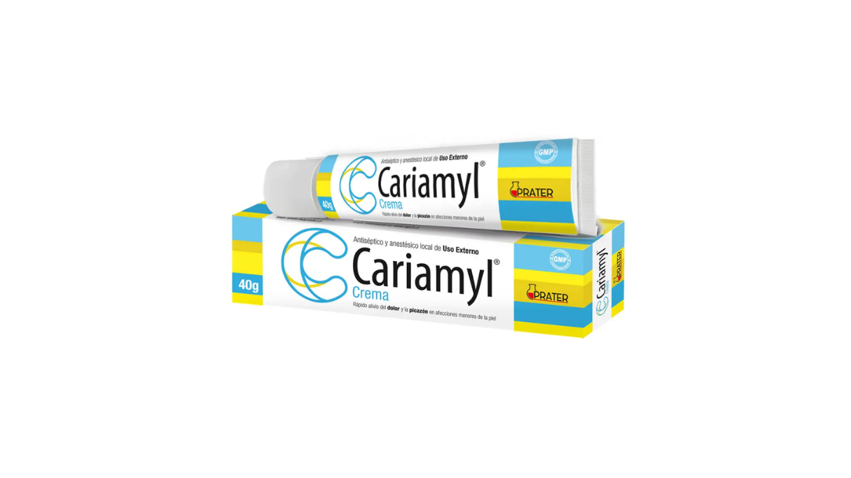 CARIAMYL CREMA MENTOL DOLOR Y PICAZON X 40 GRAMOS