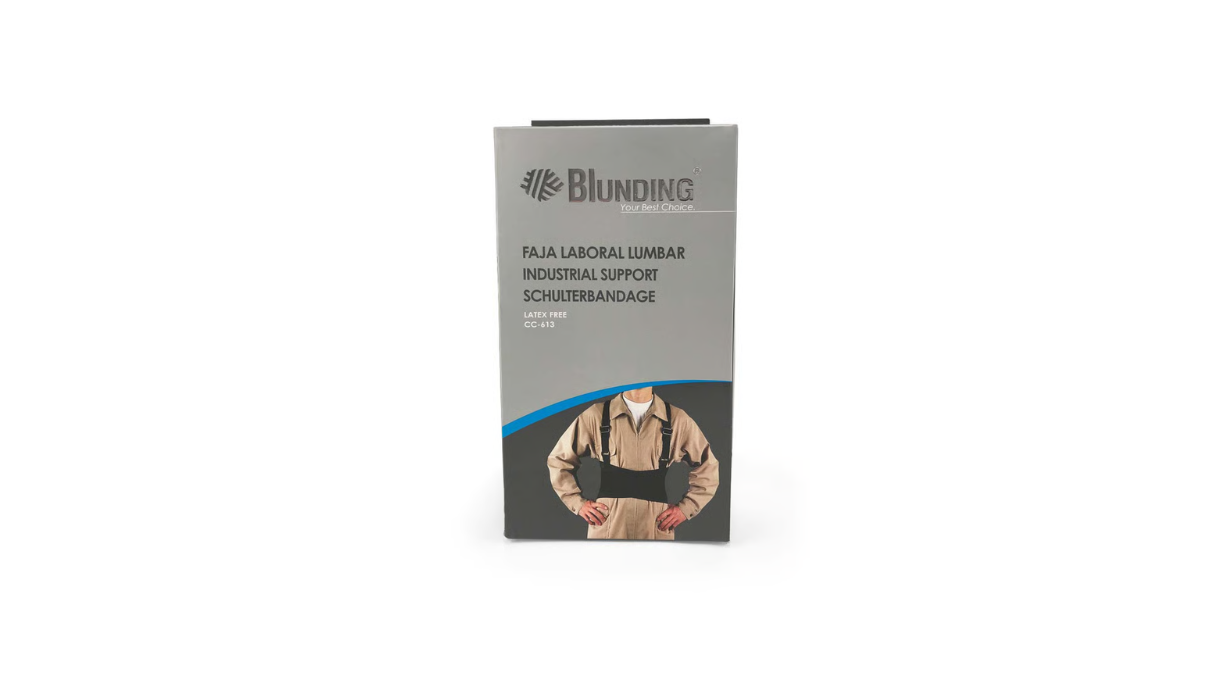 BLUNDING FAJA LABORAL LUMBAR TALLA L X 1 UNIDAD 