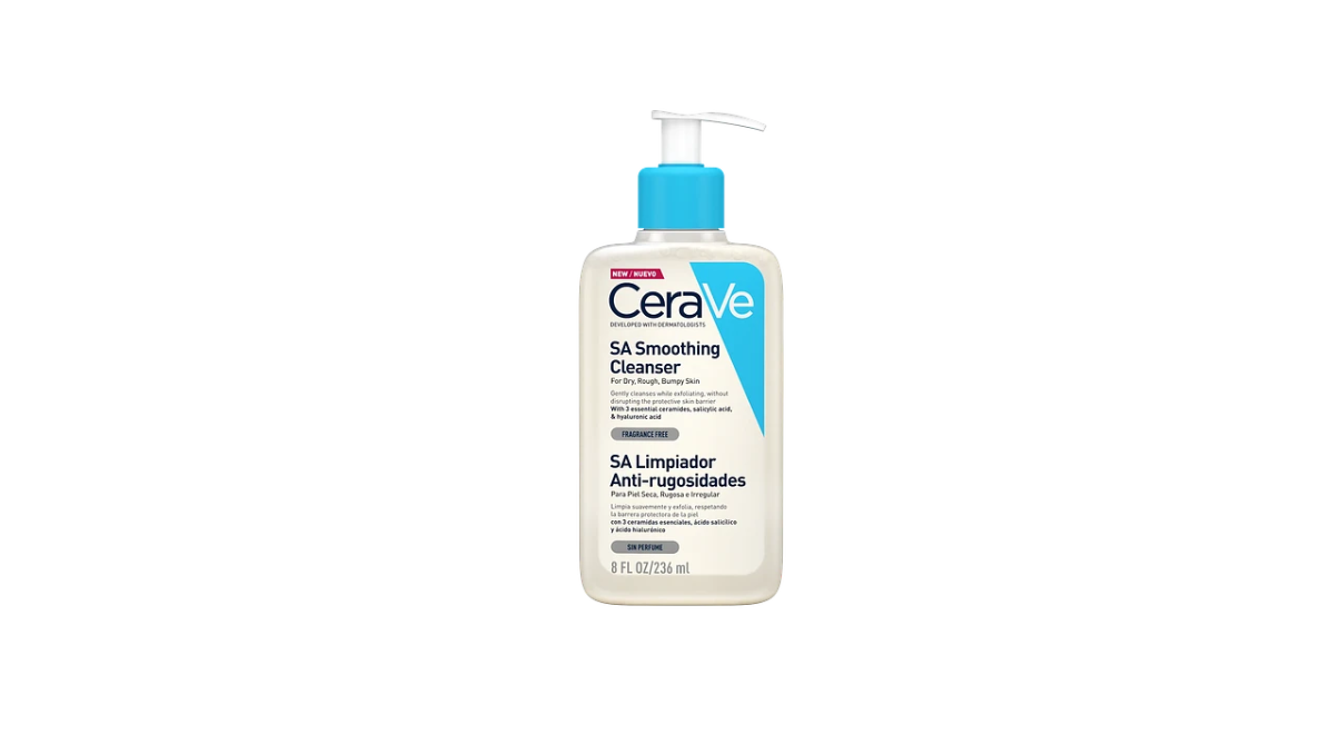 CERAVE SA LIMPIADOR ANTIRUGOSIDADES PIEL SECA RUGOSA E IRREGULAR X 236 ML
