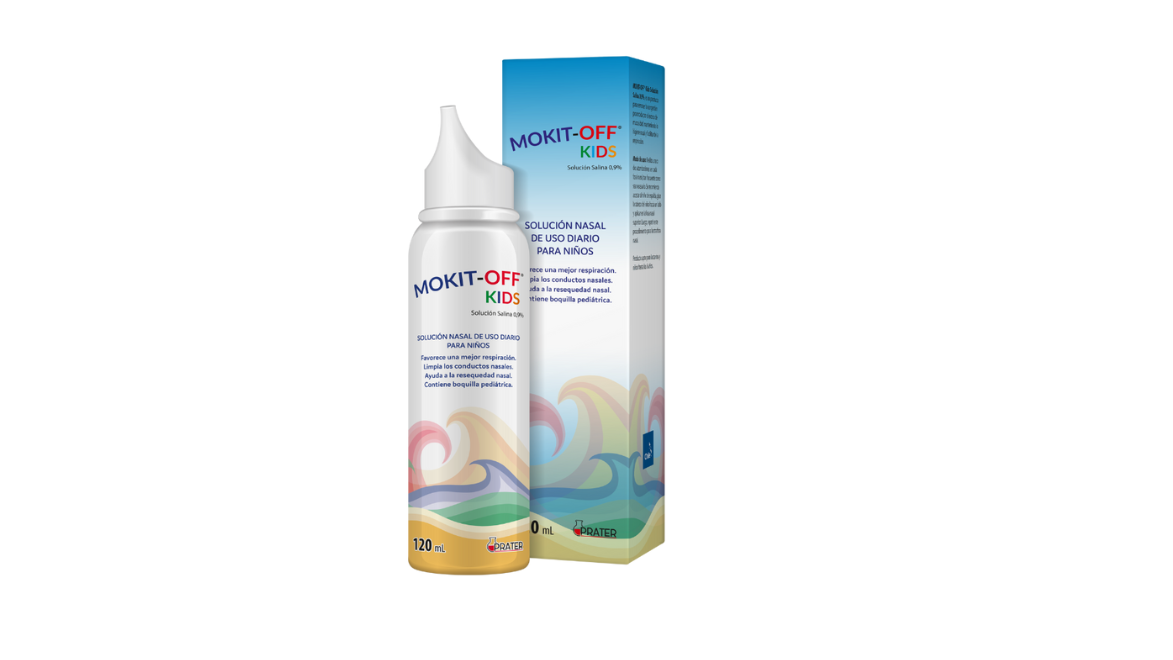 MOKIT OFF KIDS CLORURO DE SODIO 0.9% SOLUCION NASAL X 120 ML PRATER