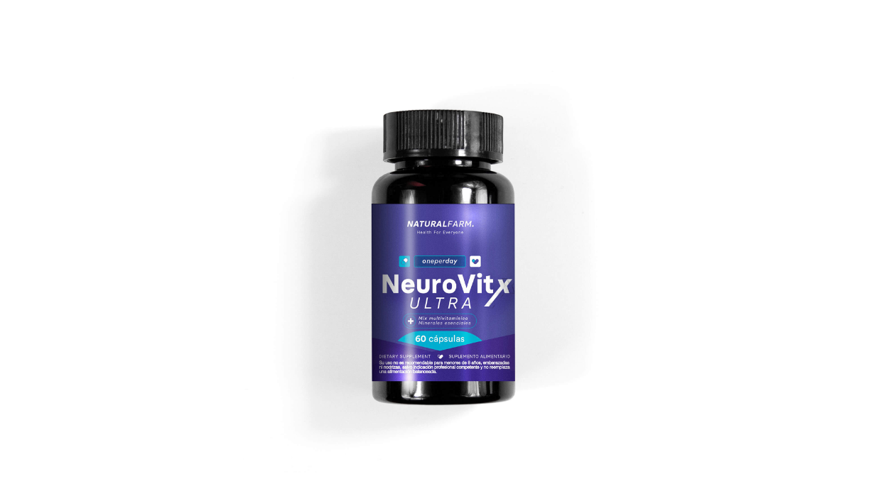 NEUROVIT ULTRA SUPLEMENTO ALIMENTICIO X 60 CAPSULAS NATURALFARM