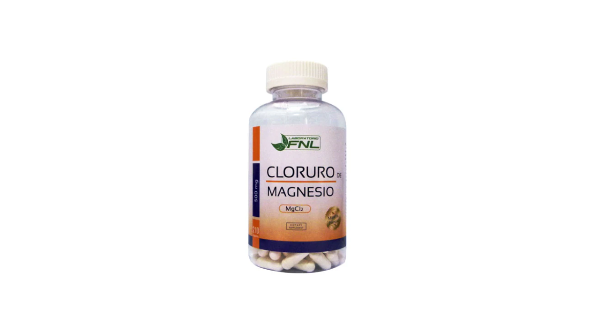 CLORURO DE MAGNESIO SUPLEMENTO ALIMENTARIO X 210 CAPSULAS FNL